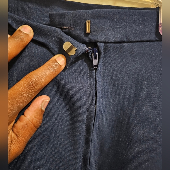 Plus size Blue Pencil skirt - Picture 2 of 4